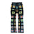 Makobi Sweatpants - F1742 Nuevo Riche - Black-Red