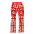 Makobi Sweatpants - F1742 Nuevo Riche - Red