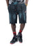 Makobi Shorts - F696 Finesse Acid Wash - Black