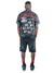 Makobi T-Shirt - F199 Finesse Acid Wash - Black