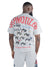 Makobi T-Shirt - F199 Finesse Acid Wash - White