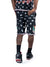 Makobi Shorts - The Jimi Hendrix Tapestry - Black - F671