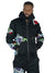 Makobi Sweatsuit - F5709 Castello Crochet Stacked - Black