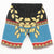 Makobi Shorts - The Saint Tapestry Shorts - Black - F617