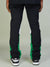 Politics Sweatpants - Stockten - Black, Green And Tan - 701