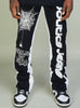 Politics Sweatpants - Isaacs - Black And White- 701
