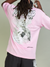 Politics T-Shirt - English - Pink, Black And White - 117