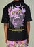 Politics T-Shirt - Mott - Black And Purple  - 902