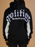 Politics Hoodie - Frazier - Black and White - 321