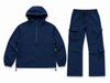 Rebel Minds Track Set - Ripstop Nylon Anorak/Nylon Flared Cargo - Navy Blue - 1100-502/1100-404