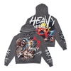 Stray Hoodie - Heavy Metal Full Zip - Charcoal - ST1612