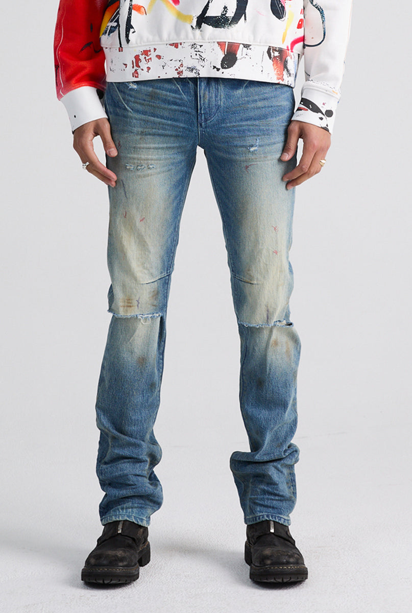 RTA Jeans - Olivier Stacked - Muddy Sky - MLFQD1070-B1838MDSKY ...