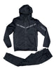 Republic Track Suit - Tech Zip - Black - RTF311