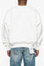 Purple-Brand Sweater - HWT Fleece Crewneck - Coconut Milk Wordmark  - P402-HCBR124