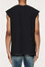 Purple-Brand Tank Top - Textured Sleeveless - Black - P101-JHBB224