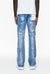 Purple-Brand Jeans - Silver Foil Flare - Cobalt Blue - P004-SFFC124