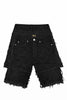 Kleep Shorts - Ceniza - Black Stone - JF-019