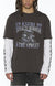 Ksubi Shirt - Engine Layer - Faded Black - MPF25TE015