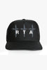 RTA Hat - Gideon Snap - Black Triple Circuit - MDGDW422
