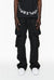 Purple-Brand Jeans - Relaxed Double Cargo - Black - P018-BGDC124