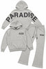 See You In Paradise Sweatsuit - Wingspan - Charcoal - 8816H