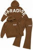 See You In Paradise Sweatsuit - Wingspan - Brown - 8816H