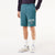 Lacoste Shorts - Regular Lacoste Print - Green  - GH7499-51