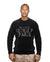 George V Sweater - MEN'S KNIT WEAR - BLACK WHITE - GV-116