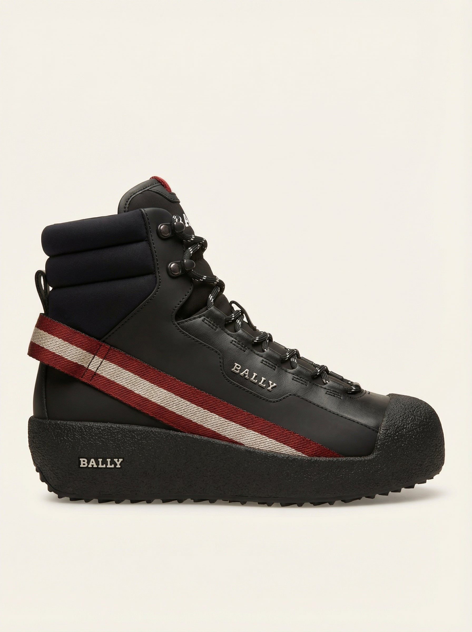 Bally Shoes - Clyde - Black Calf Rubber – Vengeance78