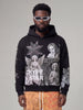 Hypestar Hoodie - Dark Age - Zip Up - Faded Black - DA-004