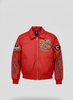 Jordan Craig Jacket - Chi Town Bomber - Red