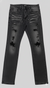 Waimea Jeans - Skinny Denim - Black Bleach - M8498D