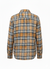 R3Bel Shirt - Rhinestone Plaid - Gold - 652-232