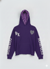 Focus Hoodie - Heartless Cropped - Purple - 80559H