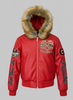 Jordan Craig Jacket - Chicago Bomber - Red