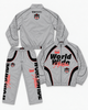 Copper Rivet Track Set - World Wide Athletic Windbreaker - Grey - 635020/632520