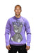George V Sweatshirt - Grey Teddy - Purple - GV106