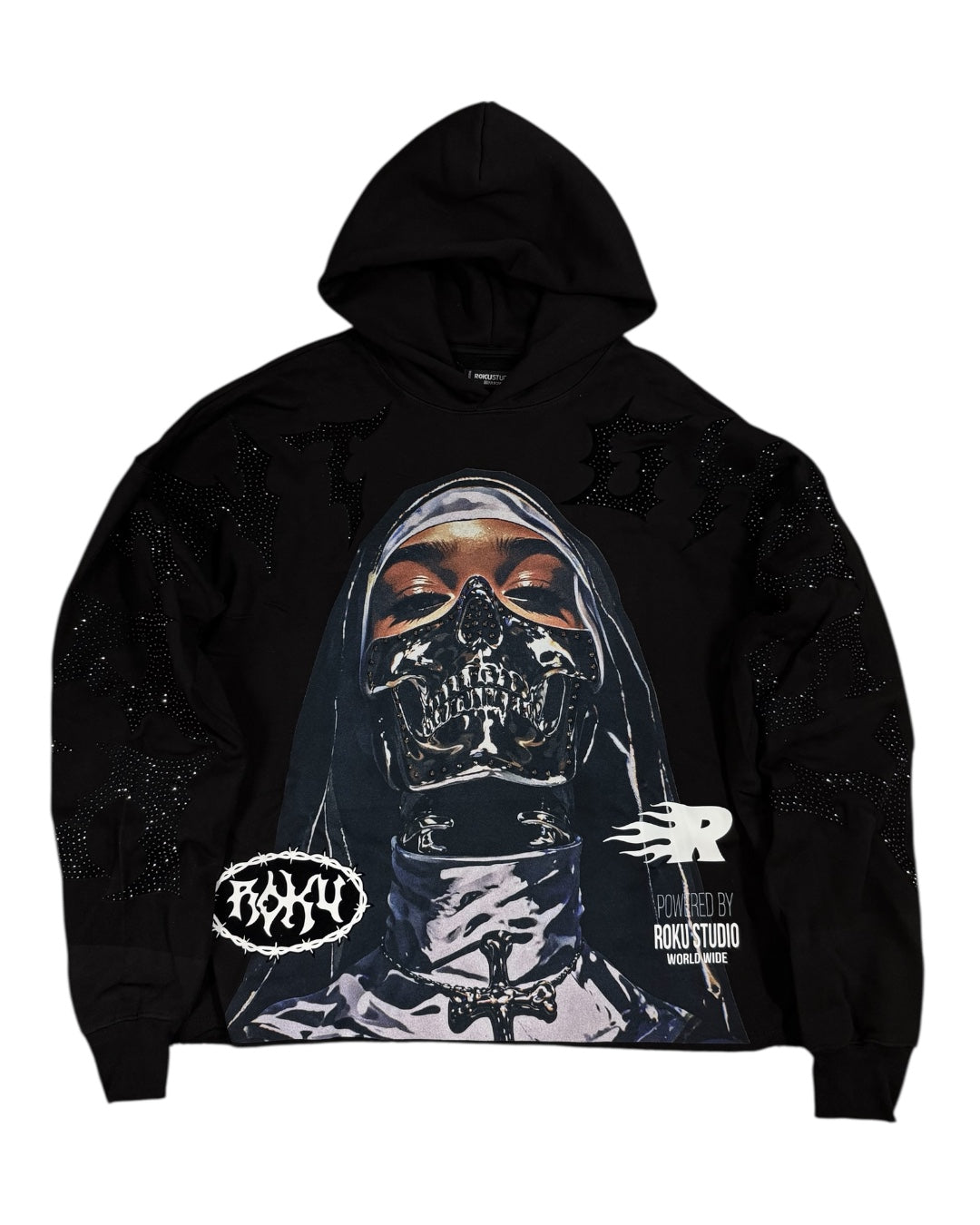 Roku Studio Hoodie - Saint Ghost - Black - RK5481836 – Vengeance78
