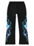 Wknd Riot Sweatpants - Glass Skull - Black