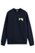 Scotch & Soda Sweatshirt - Front Back Artwork - Sky Captain - 181522
