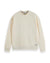 Scotch & Soda Sweatshirt - Jacquard Terry - Eggnog - 181532