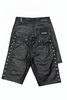 Kindred Shorts - PREMIUM STUD SHORT - COATED BLACK - KD2232S