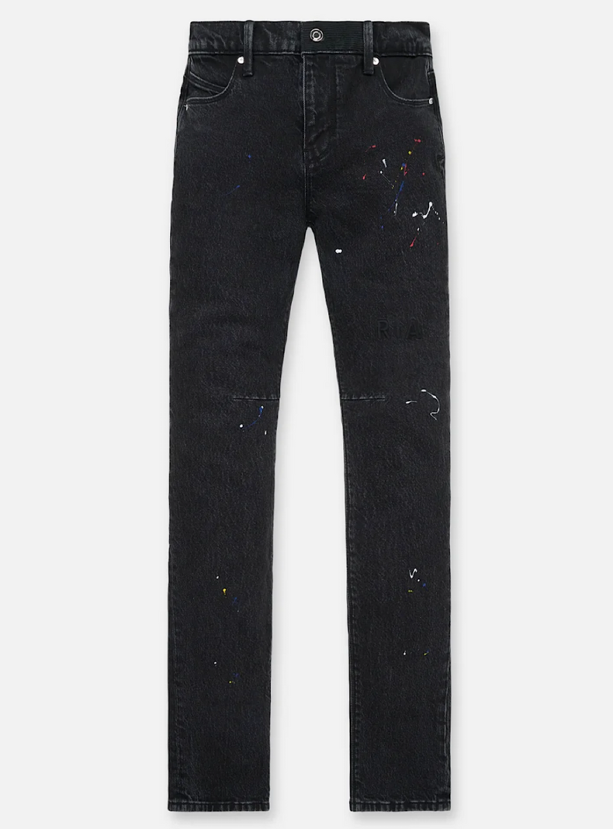 RTA Jeans - Olivier Skinny - Black Tri Paint - B1838BKTRI – Vengeance78