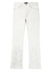 Purple-Brand Jeans - Flamed Flare - White - P004-FFCM224