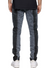 Purple-Brand Jeans - Half Coated - Black - P001-SHBO125