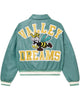 Vale Jacket - Mascot Leather - Teal Green