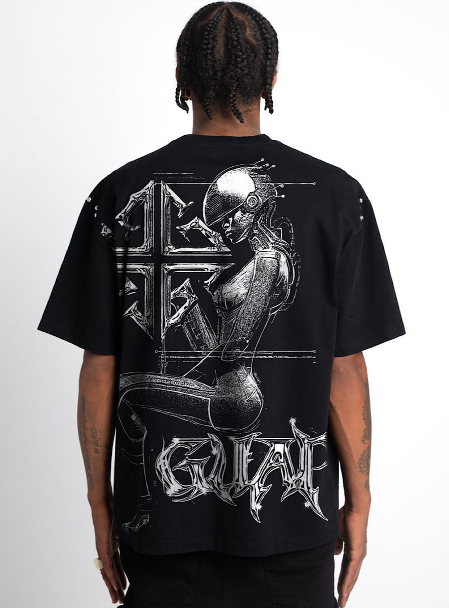 Guapi Shirts Guapi T-Shirt - Obsidian Cyborg - Black – Vengeance78