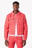 Guapi Jacket - Raspberry Stars - Red