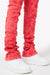 Guapi Jeans - Raspberry Stars - Red