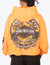 Howlers Club Hoodie - Wolf Skull - Orange